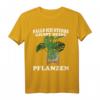 Falls ich sterbe giesst meine Pflanzen - Monstera & Pflanzenliebhaber T-Shirt für Gärtner, Pflanzenmütter & Crazy Plant Ladies