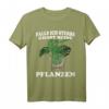 Falls ich sterbe giesst meine Pflanzen - Monstera & Pflanzenliebhaber T-Shirt für Gärtner, Pflanzenmütter & Crazy Plant Ladies