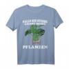 Falls ich sterbe giesst meine Pflanzen - Monstera & Pflanzenliebhaber T-Shirt für Gärtner, Pflanzenmütter & Crazy Plant Ladies