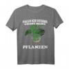 Falls ich sterbe giesst meine Pflanzen - Monstera & Pflanzenliebhaber T-Shirt für Gärtner, Pflanzenmütter & Crazy Plant Ladies