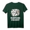 Schäfchen Zählshirt - Lustiges Schlafshirt mit Schaf Motiv für Erwachsene und Kinder, perfektes Geschenk für Langschläfer und Träumer