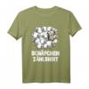 Schäfchen Zählshirt - Lustiges Schlafshirt mit Schaf Motiv für Erwachsene und Kinder, perfektes Geschenk für Langschläfer und Träumer