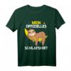 Mein Offizielles Faultier Schlafshirt - Bequemer Schlafanzug und Pyjama für Männer, Frauen und Kinder mit Faultier-Motiv auf Mond, perfekte Geschenkidee