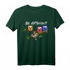 Be Different! Lustiges Eulen- und Faultier-T-Shirt für Tierliebhaber – Süßer Spruch für Damen, Herren & Kinder, perfektes Weihnachtsgeschenk