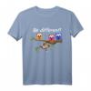 Be Different! Lustiges Eulen- und Faultier-T-Shirt für Tierliebhaber – Süßer Spruch für Damen, Herren & Kinder, perfektes Weihnachtsgeschenk