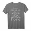 Wikinger T-Shirt mit Spruch 'Better To Fight And Fall Than To Live Without Hope' – Perfekt für Fans, LARP & Mittelalter Festivals