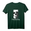 HapPanda Skull Rectangle T-Shirt - Official Merchandise, Klassisch geschnitten, Doppelt genähter Saum