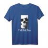 HapPanda Skull Rectangle T-Shirt - Official Merchandise, Klassisch geschnitten, Doppelt genähter Saum