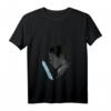 Star Wars Jedi: Fallen Order Cal Blue Saber Profile T-Shirt mit V-Ausschnitt - Offiziell lizenziertes Fan-Shirt