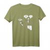 Lustiges Physik T-Shirt mit Fallkraftgleichung - Witziges Nerd Shirt für Wissenschaftler, Studenten & Weihnachtsgeschenk