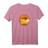 Island Hoppers Classic 80er Jahre TV-T-Shirt mit ikonischem gestreiftem Hubschrauber - Perfekt für Nostalgie-Fans der 80er Jahre
