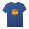 Island Hoppers Classic 80er Jahre TV-T-Shirt mit ikonischem gestreiftem Hubschrauber - Perfekt für Nostalgie-Fans der 80er Jahre