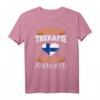 Ich Brauche Keine Therapie Ich Muss Nur Nach Finnland T-Shirt – Lustiges Geschenk für Finnland Fans, Urlauber & Menschen mit finnischer Abstammung