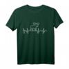 Elch Herzschlag T-Shirt mit skandinavischem Design – Perfekt für Tier- und Naturliebhaber, Skandinavien Fans & Tierschützer