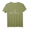 Elch Herzschlag T-Shirt mit skandinavischem Design – Perfekt für Tier- und Naturliebhaber, Skandinavien Fans & Tierschützer