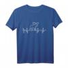 Elch Herzschlag T-Shirt mit skandinavischem Design – Perfekt für Tier- und Naturliebhaber, Skandinavien Fans & Tierschützer