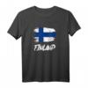 Finnland Flagge T-Shirt – Souvenir & Geschenk für Fans, Freunde & Reisende aus Finnland, Helsinki, Turku, Tampere & Rovaniemi