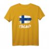 Finnland Flagge T-Shirt – Souvenir & Geschenk für Fans, Freunde & Reisende aus Finnland, Helsinki, Turku, Tampere & Rovaniemi