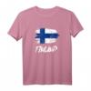 Finnland Flagge T-Shirt – Souvenir & Geschenk für Fans, Freunde & Reisende aus Finnland, Helsinki, Turku, Tampere & Rovaniemi