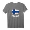 Finnland Flagge T-Shirt – Souvenir & Geschenk für Fans, Freunde & Reisende aus Finnland, Helsinki, Turku, Tampere & Rovaniemi