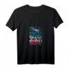Damen Finnische Suomi Hannunvaakuna Sonnenuntergang Rune T-Shirt mit V-Ausschnitt – Kulturelles Skandinavisches Design
