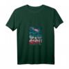 Damen Finnische Suomi Hannunvaakuna Sonnenuntergang Rune T-Shirt mit V-Ausschnitt – Kulturelles Skandinavisches Design