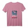 Damen Finnische Suomi Hannunvaakuna Sonnenuntergang Rune T-Shirt mit V-Ausschnitt – Kulturelles Skandinavisches Design