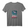 Damen Finnische Suomi Hannunvaakuna Sonnenuntergang Rune T-Shirt mit V-Ausschnitt – Kulturelles Skandinavisches Design