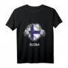 Finnland Flagge Fan Trikot T-Shirt – Patriotisches Team-Design für Eishockey- und Sportfans, perfekt als Geschenk zu Geburtstag & Weihnachten