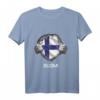 Finnland Flagge Fan Trikot T-Shirt – Patriotisches Team-Design für Eishockey- und Sportfans, perfekt als Geschenk zu Geburtstag & Weihnachten