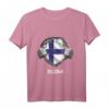 Finnland Flagge Fan Trikot T-Shirt – Patriotisches Team-Design für Eishockey- und Sportfans, perfekt als Geschenk zu Geburtstag & Weihnachten
