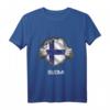 Finnland Flagge Fan Trikot T-Shirt – Patriotisches Team-Design für Eishockey- und Sportfans, perfekt als Geschenk zu Geburtstag & Weihnachten