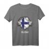 Finnland Flagge Fan Trikot T-Shirt – Patriotisches Team-Design für Eishockey- und Sportfans, perfekt als Geschenk zu Geburtstag & Weihnachten
