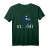 Finnland Elch T-Shirt mit Flagge und Landesfarben - Perfektes Geschenk für Natur-, Tier- und Skandinavien-Fans