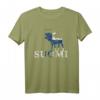 Finnland Elch T-Shirt mit Flagge und Landesfarben - Perfektes Geschenk für Natur-, Tier- und Skandinavien-Fans