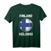 Helsinki Finnland Retro Vintage Flaggen T-Shirt – Patriotisches Souvenir für Finnland-Fans, Sportenthusiasten & Reisende