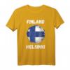 Helsinki Finnland Retro Vintage Flaggen T-Shirt – Patriotisches Souvenir für Finnland-Fans, Sportenthusiasten & Reisende
