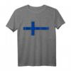 Cooles Finnland Flagge T-Shirt – Unterstütze die finnische Nationalmannschaft bei Fußball, Eishockey & mehr