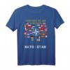 NATO OTAN T-Shirt mit Finnland und Schweden – Zusammen sind wir stärker, Symbol für europäische Sicherheit und Verteidigung