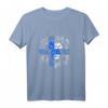Löwen Kopf Flagge Finnland T-Shirt – Zeige deinen finnischen Stolz, Wurzeln oder Liebe zum Land