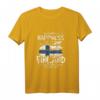 Finnland Flaggen T-Shirt Lustiges Geschenk für Finnen – Perfekt für Geburtstag, Urlaub & Heimatliebe