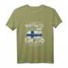 Finnland Flaggen T-Shirt Lustiges Geschenk für Finnen – Perfekt für Geburtstag, Urlaub & Heimatliebe