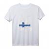 Finnland Flaggen T-Shirt Lustiges Geschenk für Finnen – Perfekt für Geburtstag, Urlaub & Heimatliebe