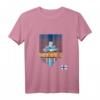 Helsinki Finnland Flagge T-Shirt - Klassisch geschnitten, doppelt genähter Saum, ideal für Finnland-Fans und Reisende