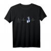Finnland Suomi Herzschlag T-Shirt – Liebe für Finnland, Skandinavien & Nordlichter, ideales Geschenk für Freunde und Familie