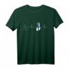Finnland Suomi Herzschlag T-Shirt – Liebe für Finnland, Skandinavien & Nordlichter, ideales Geschenk für Freunde und Familie