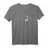 Finnland Suomi Herzschlag T-Shirt – Liebe für Finnland, Skandinavien & Nordlichter, ideales Geschenk für Freunde und Familie