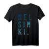 Nordisches Helsinki Finnland T-Shirt mit Flagge - Stolzes Skandinavien Design für Reisende, Wikinger, Angler & Finnland-Fans