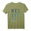 Nordisches Helsinki Finnland T-Shirt mit Flagge - Stolzes Skandinavien Design für Reisende, Wikinger, Angler & Finnland-Fans