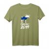 Finnland 2019 Wanderurlaub Elch T-Shirt – Perfektes Geschenk für Wanderer & Elch-Fans